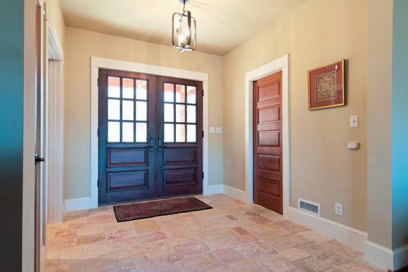 Natural Stone Tile Entryway
